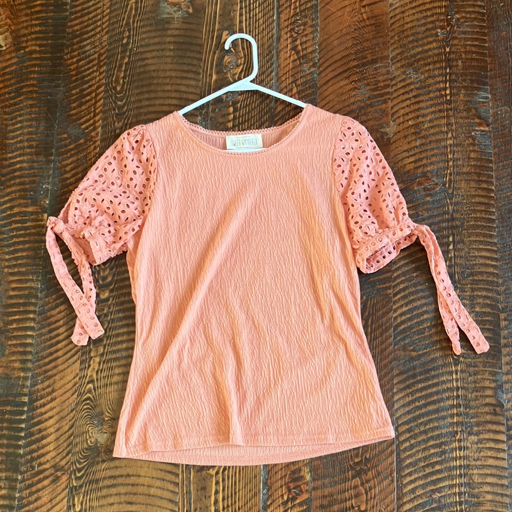 Peach sun cover-up perfect for the beach!!